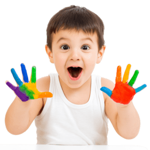 Niña feliz